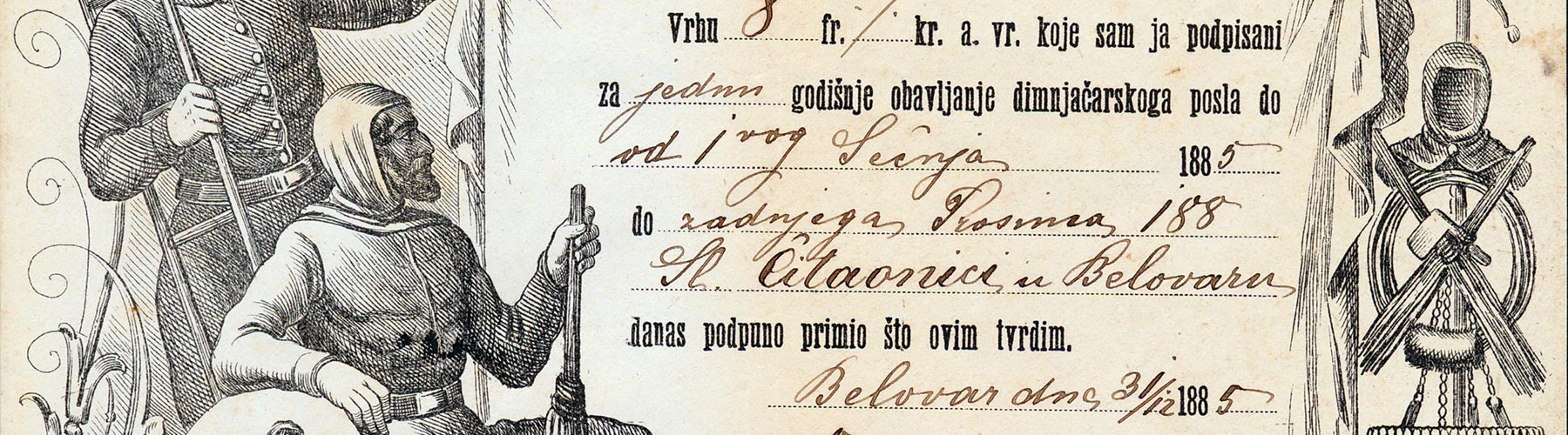 Digitalna zbirka Računa  Narodne knjižnica Petar Preradović Bjelovar