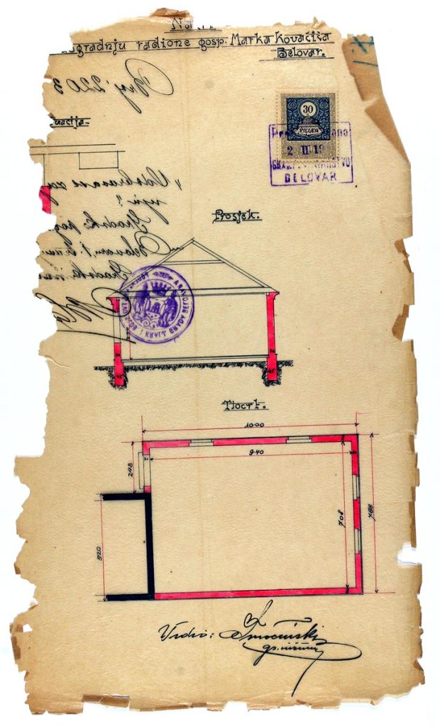 1904. radiona Marka Kovačića u Bjelovaru, inv. br. 2203