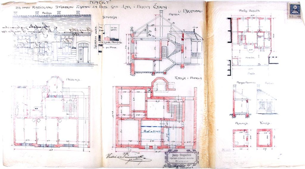 1911. kuća Emila i Berte Černy, danas u Svetog Antuna, inv. br. 2369