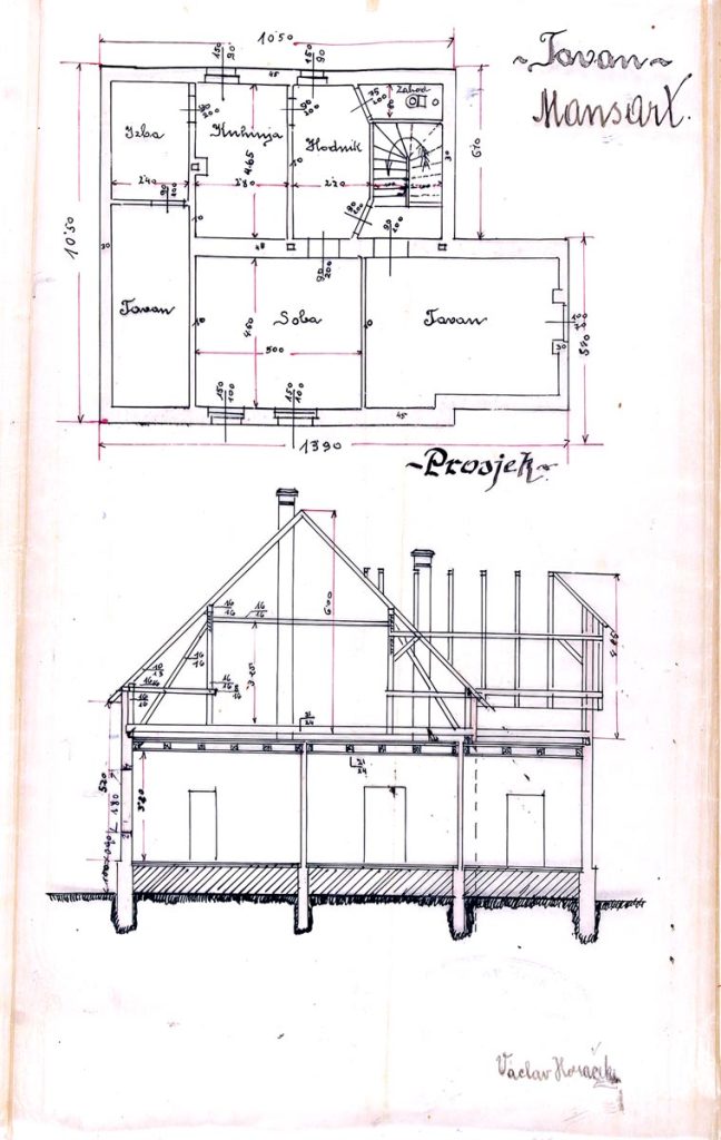 1923. vila dr. Ivše Roksandića u Bjelovaru, inv. br. 6519