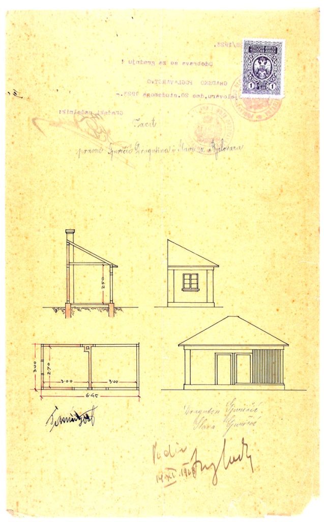 1924. kuća Dragutina i Slave Đuričić, danas u Masarykovoj ulici, inv. br. 5729