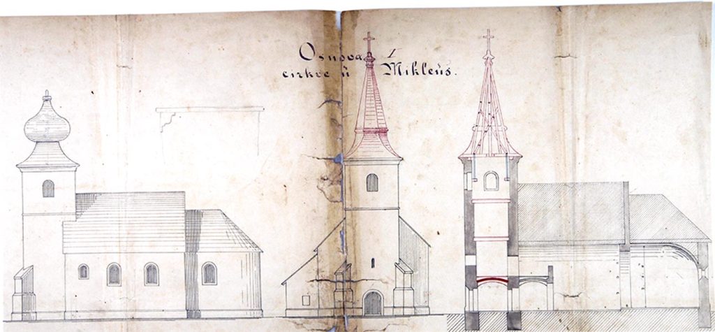 Gornji Miklouš - župna crkva sv. Nikole 1875. do 1900. inv. br. B14
