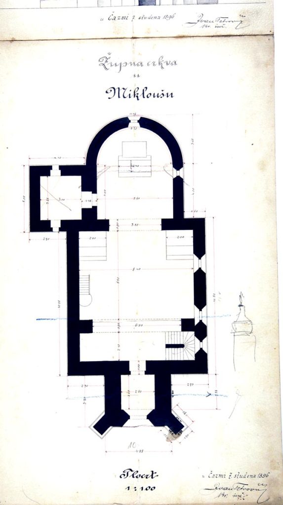 Gornji Miklouš - župna crkva sv. Nikole 1875. do 1900. inv. br. B14