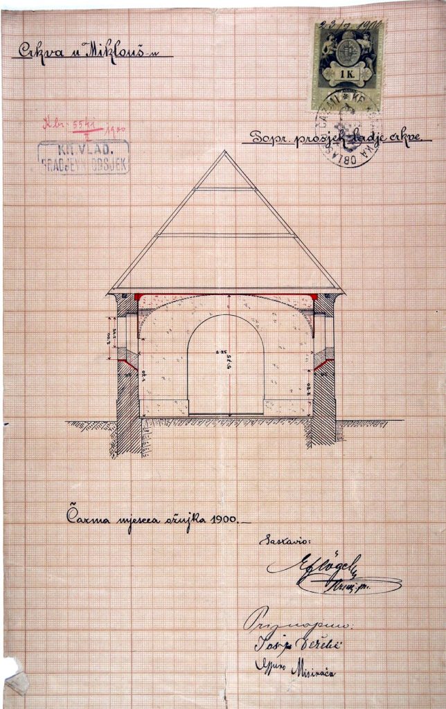 Gornji Miklouš - župna crkva sv. Nikole 1875. do 1900. inv. br. B14
